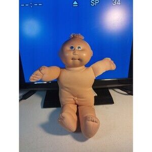 Vintage Coleco Cabbage Patch Kids Boy Doll 1984 Yarn Hair - No Clothes